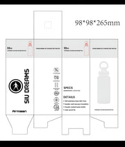 Siu Dreams 32oz Steel Water Bottle – Olive Green